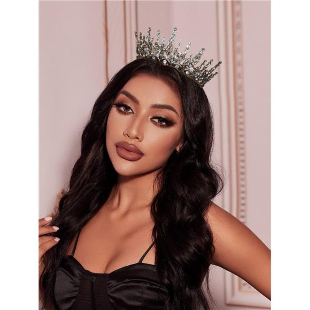 Elegant Gothic Queen Crown - Wedding Tiara
